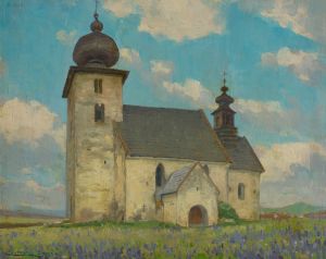 Gothic church in Žehra