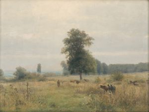 Landscape with trees