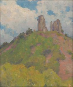 The ruins of Slane Castle