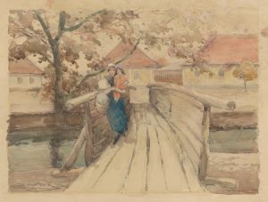 Wooden bridge