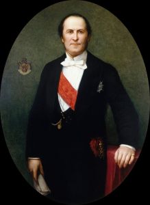 Portrait du baron Haussmann , préfet de la Seine