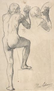Back View of a Male Nude