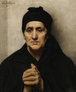 An Elderly Greek Woman