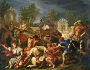 The Battle of the Lapiths and Centaurs