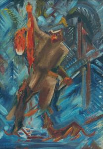 Hunter with a Fox in His Hand