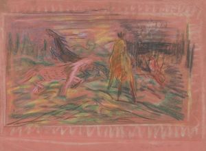 Horses in a Pasture