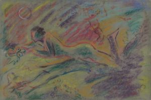 Reclining Female Nude in a Landscape