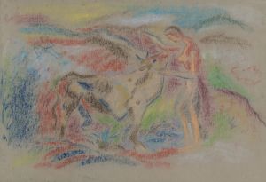 Woman with a Cow