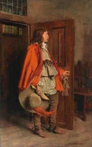 Man in a Red Cloak