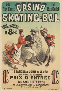 Casino 16 rue Cadet, skating-bal… Séances de jour… avec un brillant orchestre…mai 1876