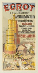 Egrot. Appareils à distiller. cuisines à vapeur