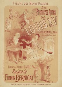 Théâtre des Menus-Plaisirs. Les premières armes de Louis XV. Musique de Firmin Bernicat. Enoch fréres & Costallat, éditeurs