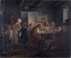 Collegium Politicum. From Ludvig Holberg’s The Political Tinker, Act I, Scene 2.