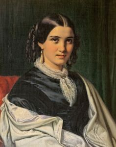 Portrait of Mrs. Vilhelmine Heise, born Hage