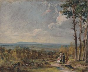 Hampstead Heath Looking Towards Harrow