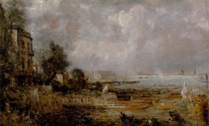 The Opening of Waterloo Bridge