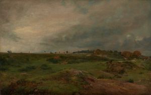 A Road across Hampstead Heath