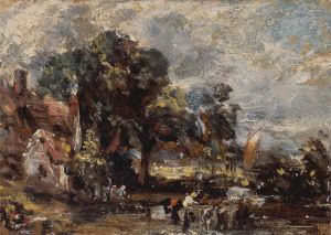 Sketch for ‘The Haywain’