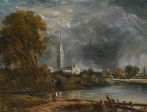Salisbury Cathedral From The Meadows