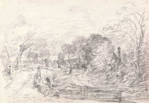 A Bridge near Salisbury Court, Perhaps Milford Bridge