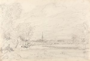Salisbury Cathedral From the Meadows