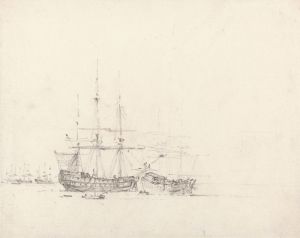 Two Ships at Anchor