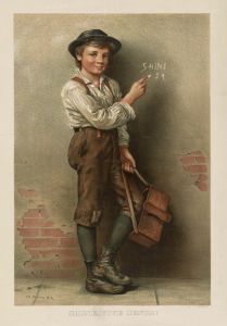 Shine, five cents!