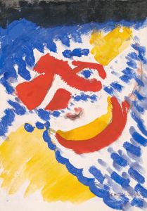Blue, Red and Yellow Figures