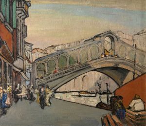 The Rialto Bridge in Venice