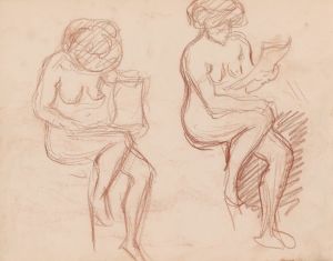 Two Seated Women
