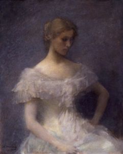 Young Girl Seated