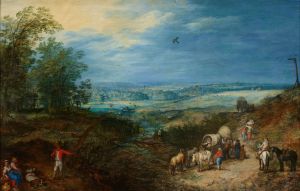 Landscape with Peasants