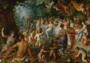 Landscape With Wedding Of Peleus And Thetis