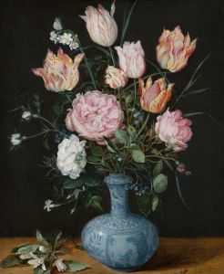 Flowers in a Wan-Li Vase