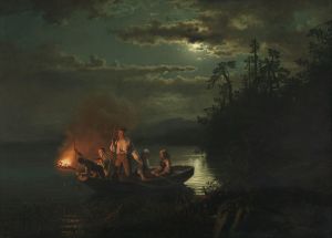 Spear Fishing on Lake Krøderen