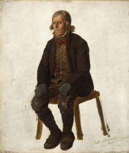 Portrait of Asle Hermandsøn from Hallingdal
