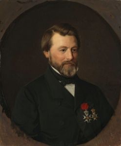 Portrait of Emil Tidemand the Artist’s Brother