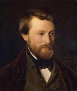 Portrait of Emil Tidemand, the Artist’s Brother