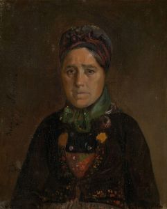 Portrait of Ingeborg Skjønne from Numedal