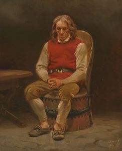 Seated Farmer, Study for Haugianerne