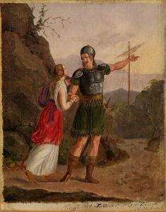 Sketch for The Departure of Fridtjof