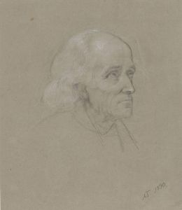 Eldre langhåret mann