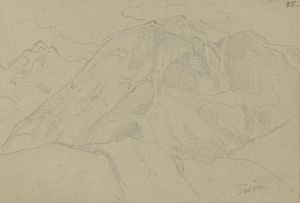 Englafjell og Ulvanosa sett fra Terøya