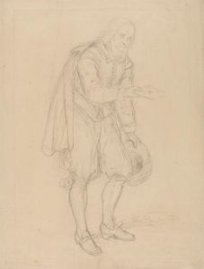 Hoffmann som overrekker et brev
