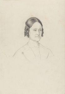 Kunstnerens kone, Johanne Tidemand