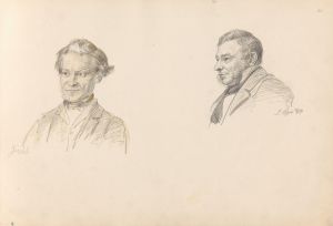 Mannsportrett, Gausdal; Lorentz Eger