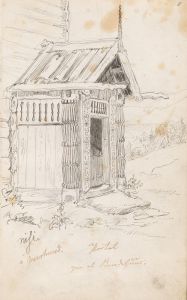 Portal på et brukshus, Nisi i Gransherad