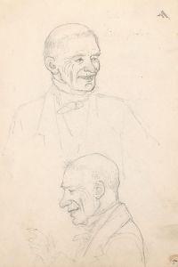 Portrait studies of a man