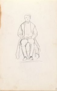 Sittende mann