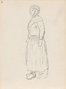 Woman in folk costume